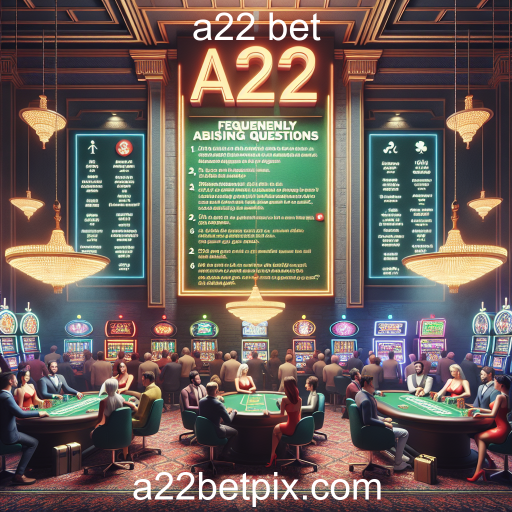 Explorando a Seção de Perguntas Frequentes do a22 bet